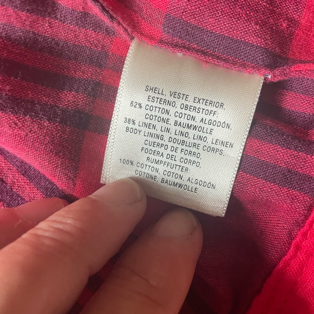 Anthropologie Elevenses Red jacket. Sz.M. - Picture 7 of 10